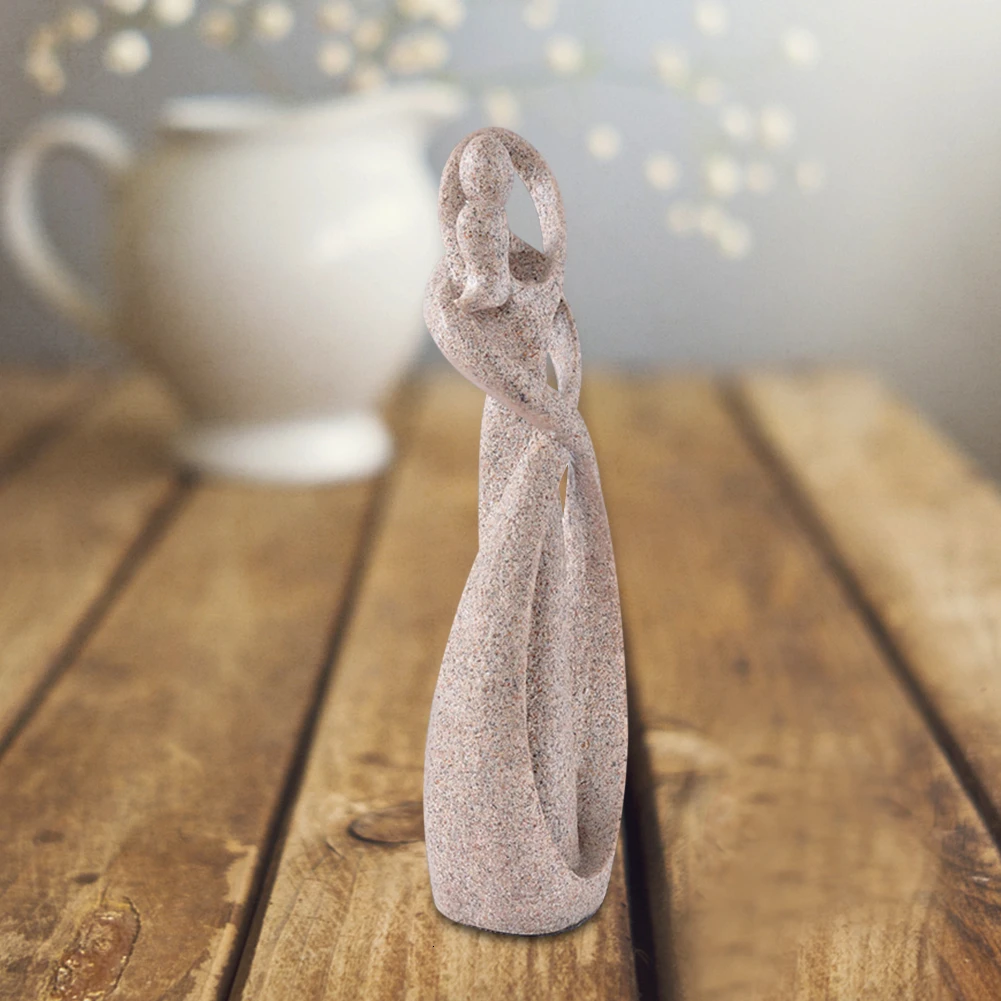 Песчаник целование любовника статуэтки Свадебные украшения юбилейные сувениры