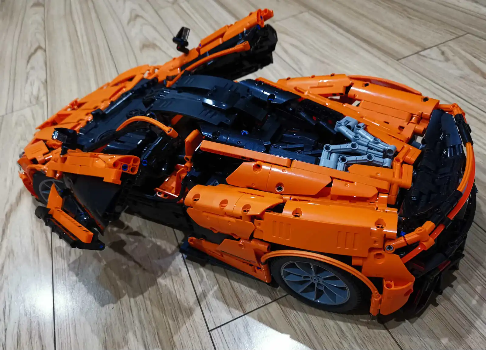 DHL модель 20087 года MOC-16915 mlaren P1 функция двигателя набор строительных блоков