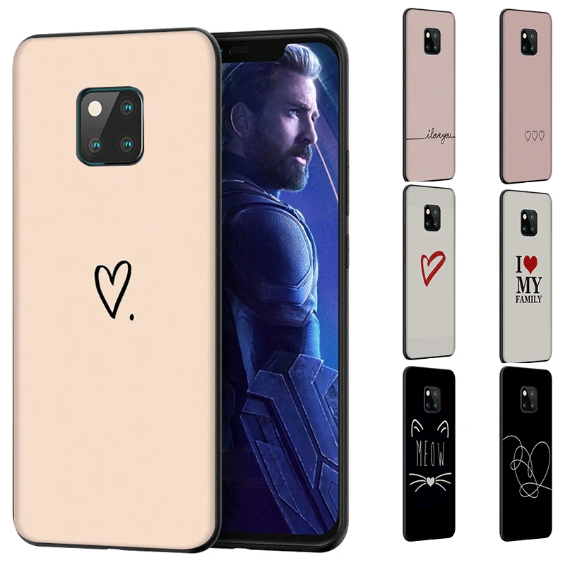 Чехол для мобильного телефона TPU Huawei P8 Lite 2015 2017 P9 P10 P20 P30 P Smart 2018 Z Plus 2019 чехол