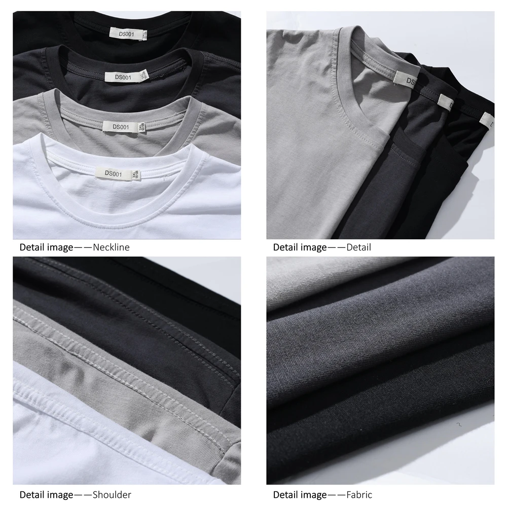 

AIOPESON Solid Color Plus Size Men Clothing Short-sleeved Summer Clothes for Men Classic 100% Cotton Oversized T Shirt Man