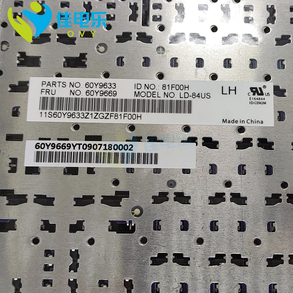

60Y9633 OVY US for lenovo Thinkpad Edge 14 E40 E15 E50 60Y9597 English black Replacement keyboards Point laptops parts hot sale