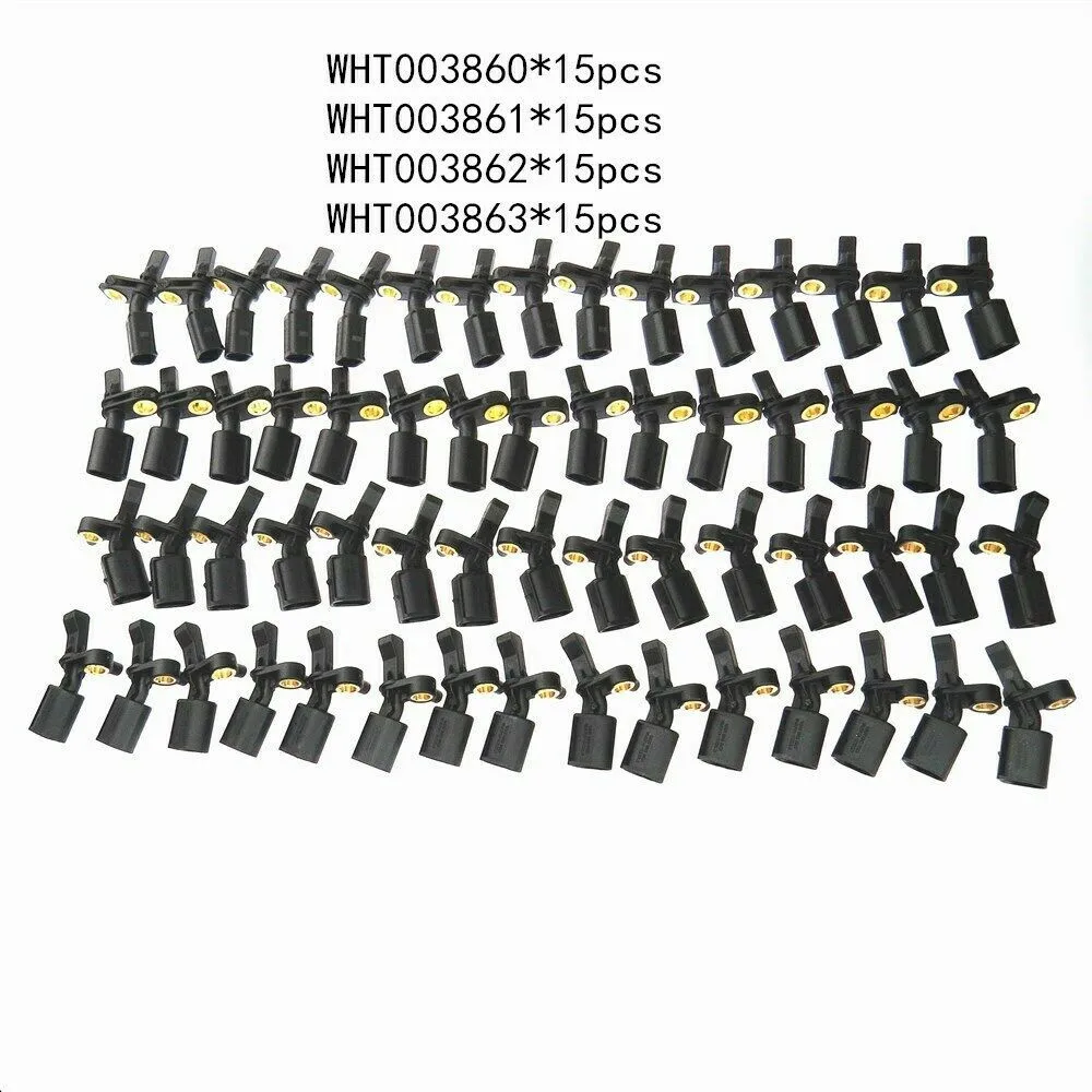 

15Set Wheel Speed ABS Sensor Front Rear Left Right Kit for POLO 9N 6R 6C Tiguan Superb WHT003860 WHT003861 WHT003862 WHT003863