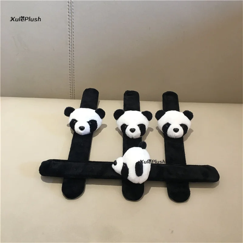 Милый 2 дизайна плюшевая кукла с маленькой пандой детская игрушка для запястья