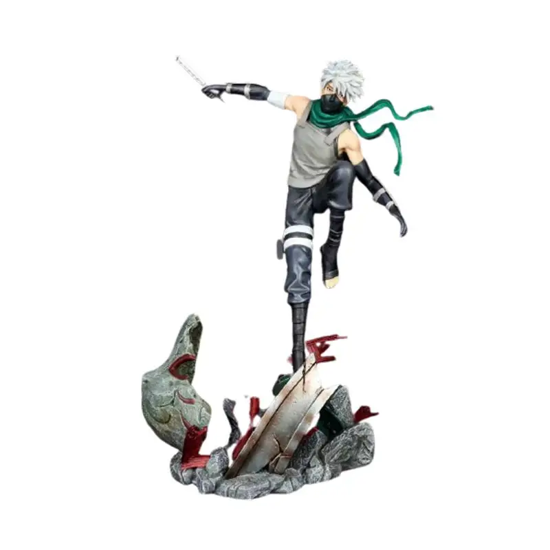 

Аниме фигурки Наруто японские хатакэ Какаси экшн-фигурки для детей около 27 см из ПВХ фигурки аниме отправляем подарки