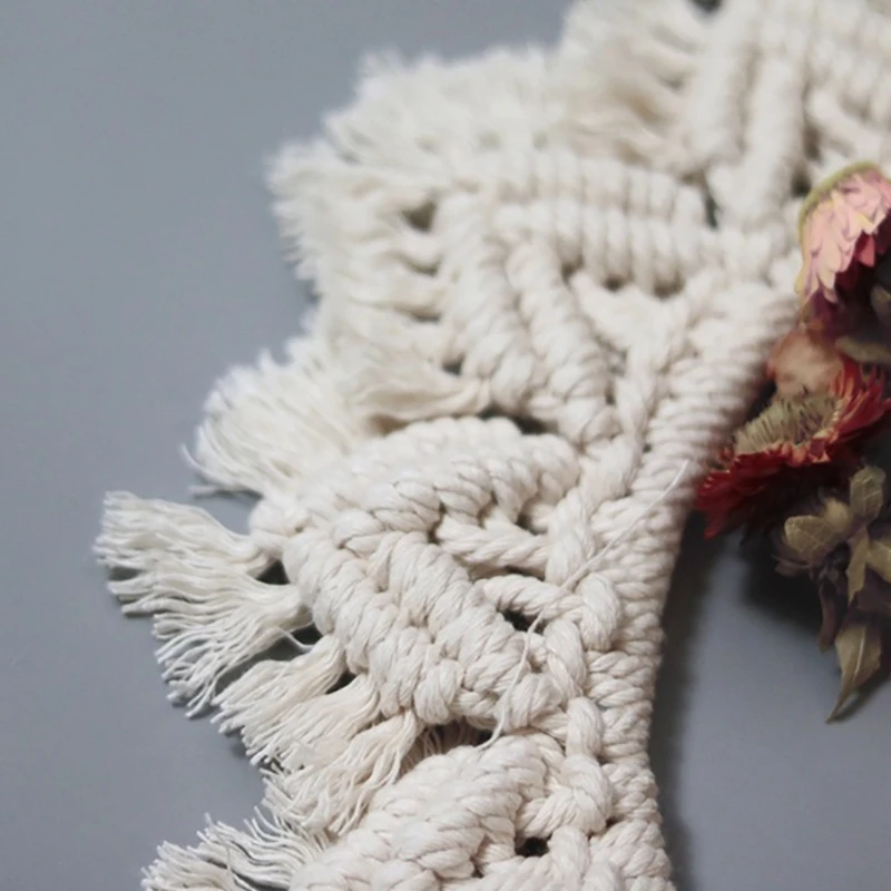 

Home Decoration Handmade Lace Mirror Makeup Mirror Bohemian Decoration Home Bedroom Decoration Mirror Wall Mirror