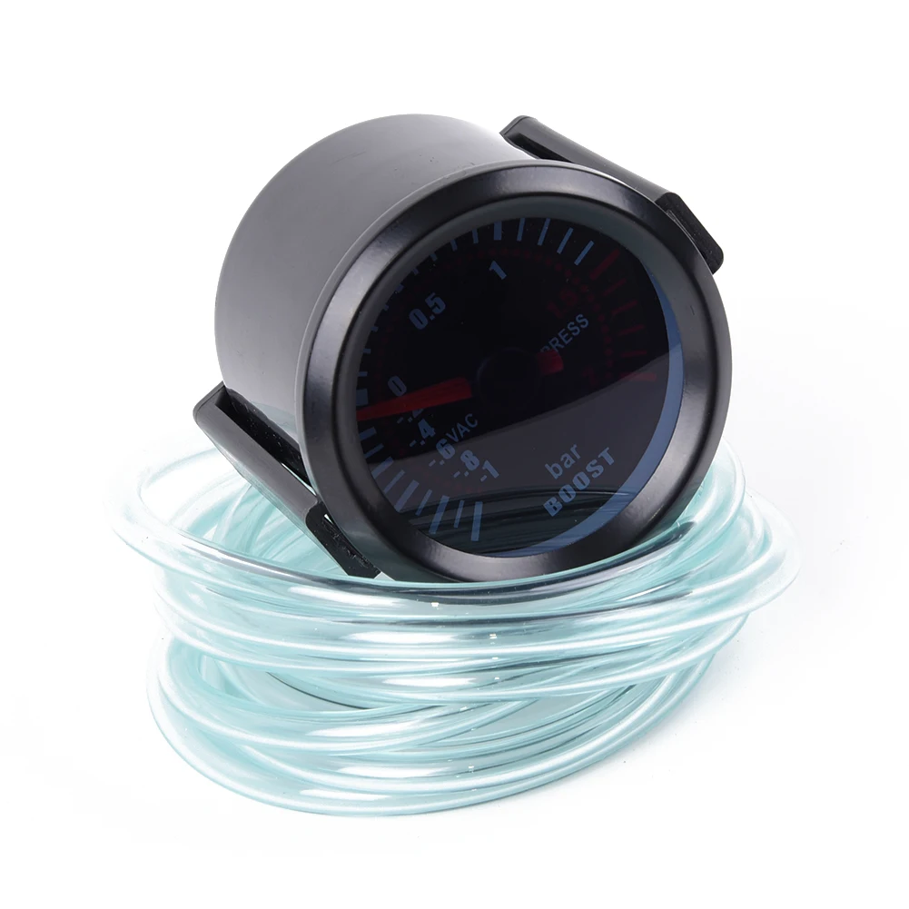 2" 52mm Blue Digital LED Electronic 30 PSI Pod Holder Hose Set Turbo Boost Gauge | Автомобили и мотоциклы
