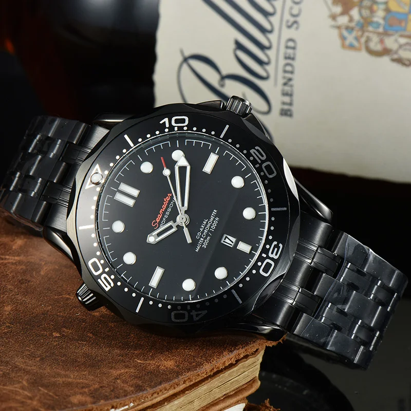 Мужские кварцевые часы с браслетом из нержавеющей стали 30 метров | Наручные