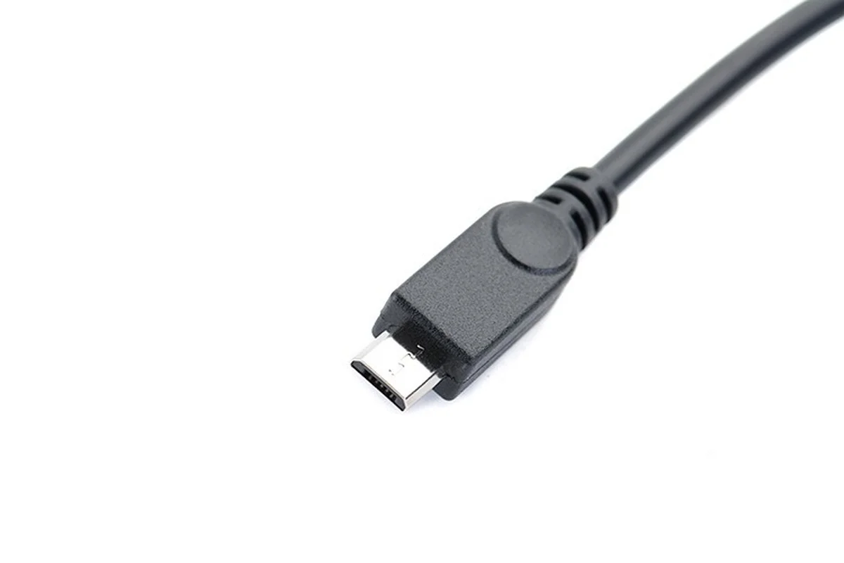 Micro Revolution B Male Data Transmission Line Android Phone Tablet Computer Otg Connection Printer Electronic Organ App 1m | Компьютеры и