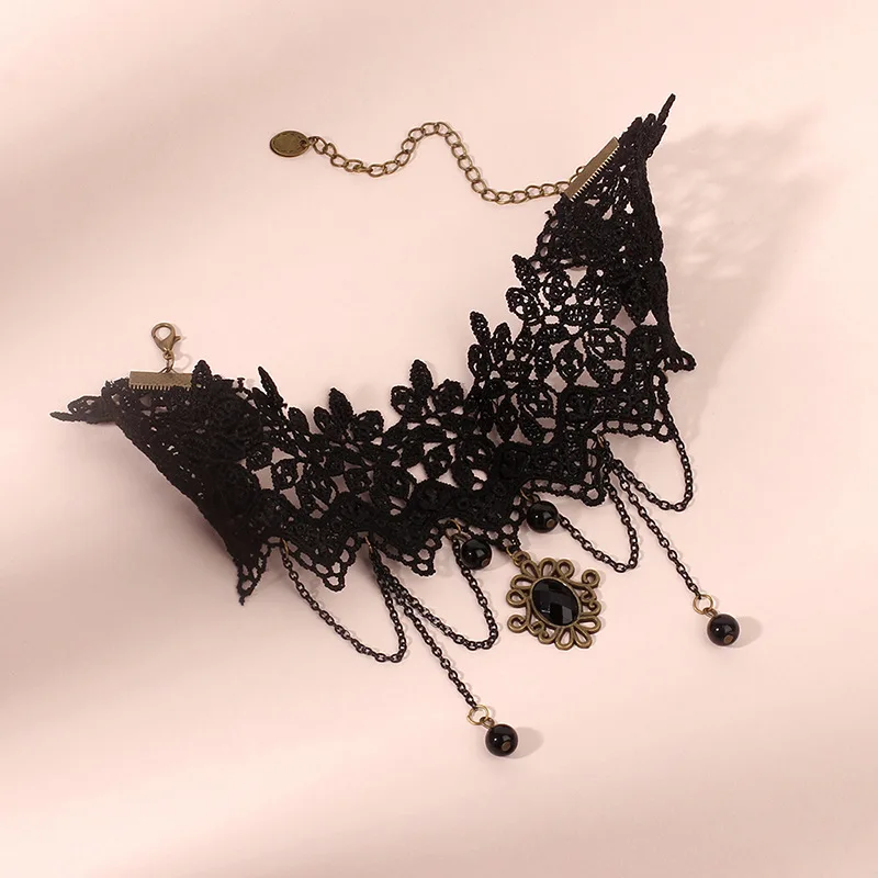 

Personality lace necklace female retro fashion fashion collar accessories