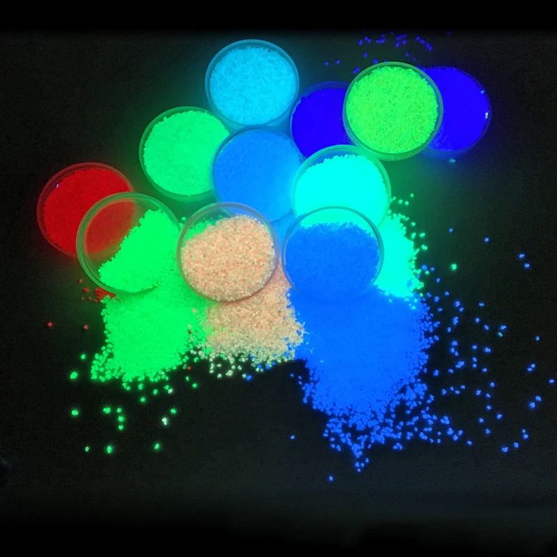 Fluorescent Luminous Particles Pigment Bright Glow Sand In The Dark Wedding Birthday Party Decor Supplies | Дом и сад
