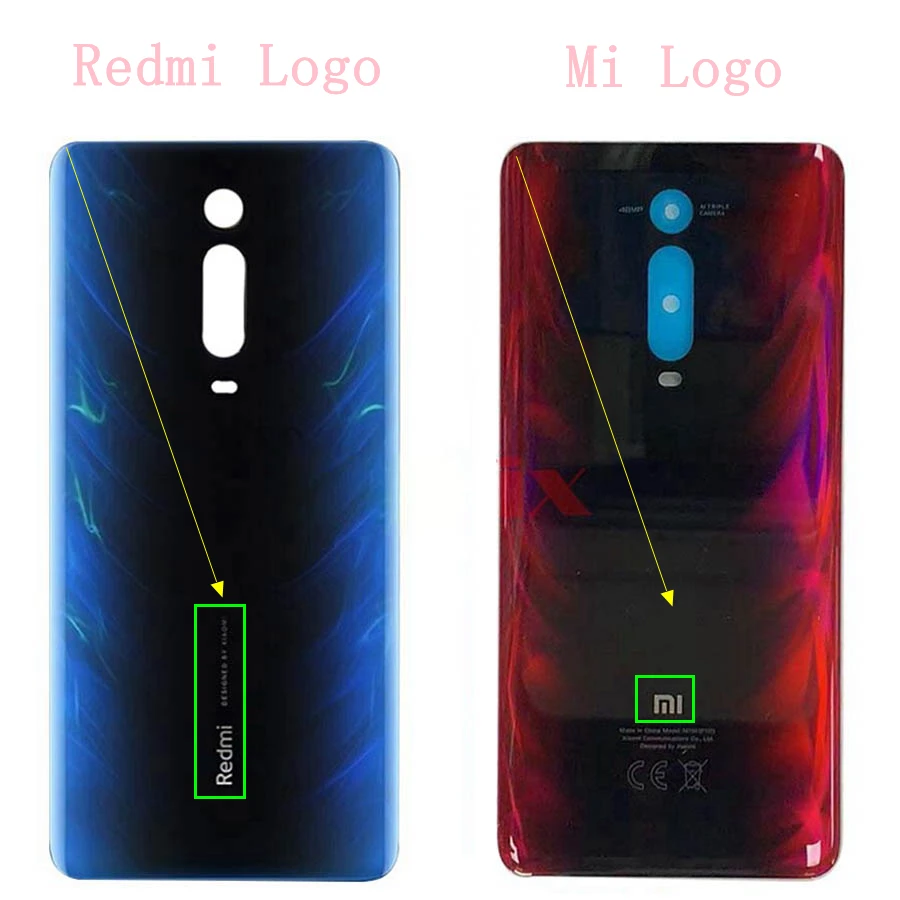 Xiao mi Red mi K20 официальный металлический чехол Xiao mi Red mi K20 Pro задняя крышка батарейного отсека Корпус Запасные части красный mi 9T Pro
