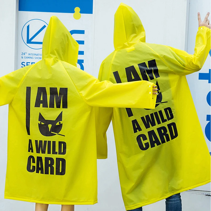 Модный велосипедный пластиковый дождевик с защитой от дождя водонепроницаемый