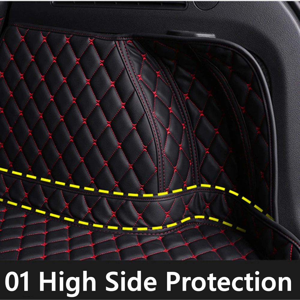 SJ Custom Fit полный комплект водонепроницаемый автомобильный коврик для багажника