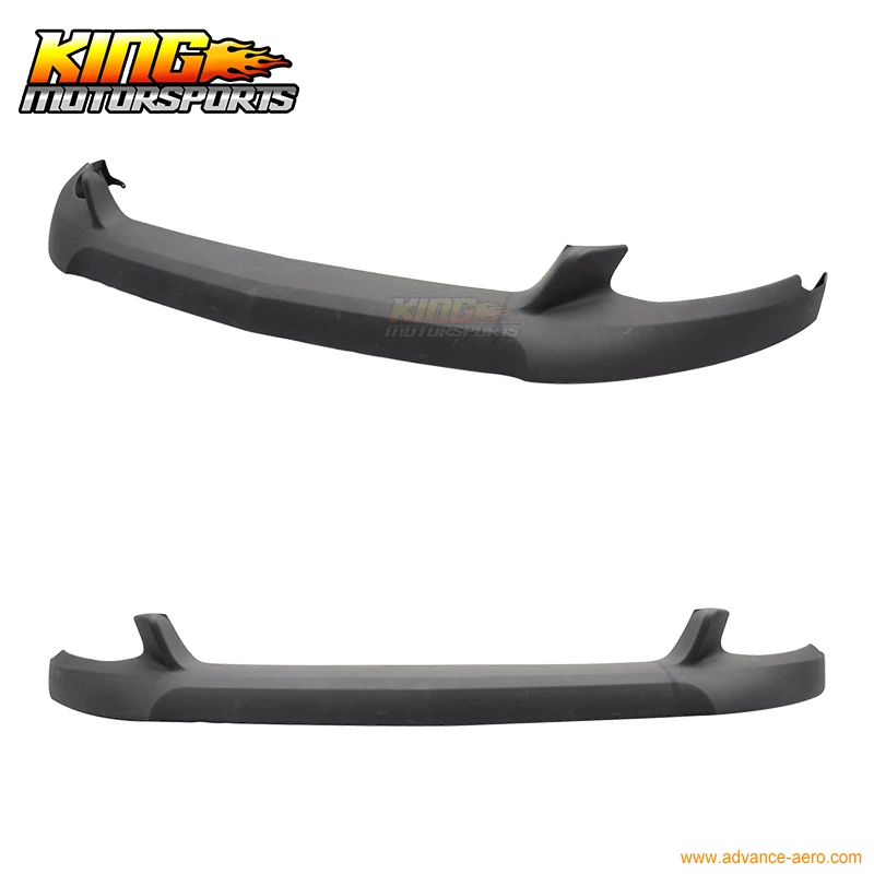 FIT FOR 2015-2017 Ford Mustang Front Bumper Lip IKC front chin lip Unpainted Black Global Free Shipping Worldwide | Автомобили и