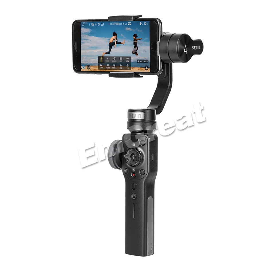 Zhiyun Smooth 4 3 осевой портативный смартфон сотовый телефон видеокамеры Стабилизатор