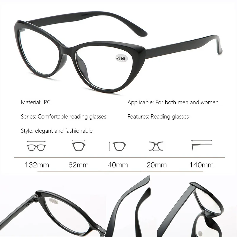 Очки пресбиопические женские с диоптриями от + 1 0 до 4 | Аксессуары для одежды