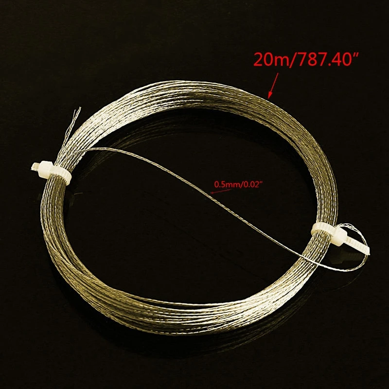 

20M Car Windshield Window Removal Install Steel Wire Rope Glass Remover Tool