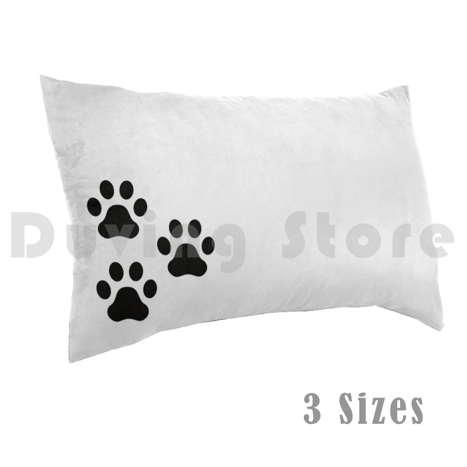 

Paw Print Pillow Case Printed 50x75 Paw Paws Dad Dog Mom Dog Mama Dog Papa Dog Dog Paw Dog Paws Cat Paw Cat