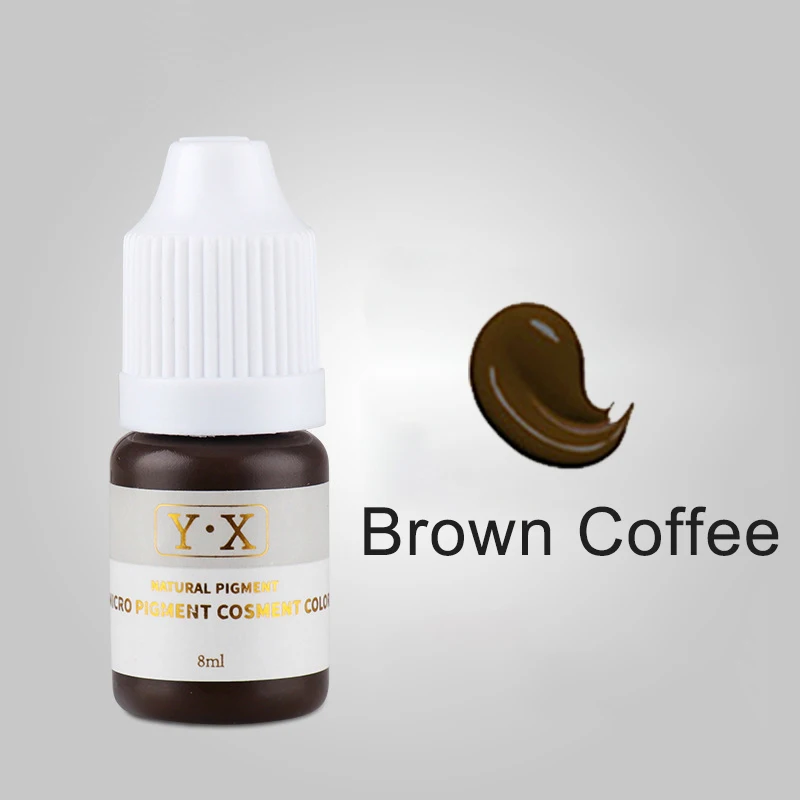 Перманентный макияж микро набор пигментов тату чернила Косметика 15 мл для бровей