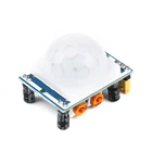 1 шт.Лот, регулируемый ИК-пироэлектрический инфракрасный датчик движения PIR, модуль детектора для Arduino для комплектов Raspberry Pi