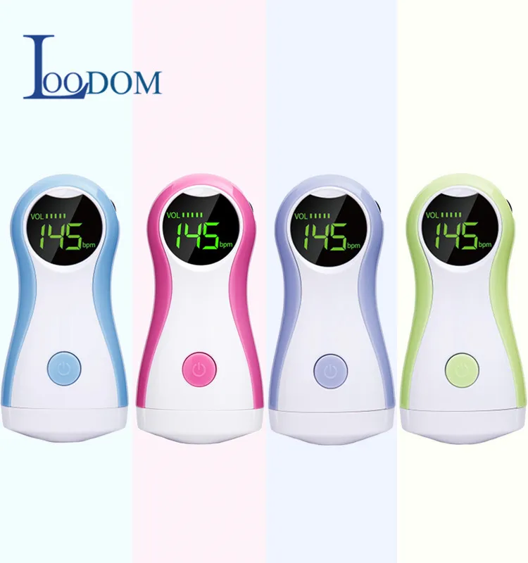 

Loodom Baby Fetal Doppler Monitor Baby Heart Rate Monitor With Earphone LCD Display Ultrasound Portable Pregnant Women Ultraso