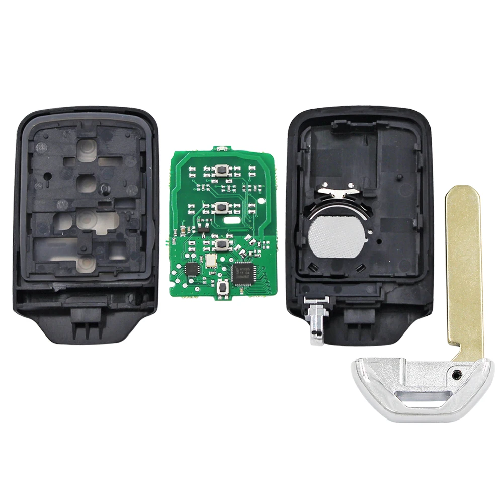 Keyless Go 3+1/4 Button Smart Remote Key (SUV) 313.8MHz ID47 Chip FCC ID: ACJ932HK1210A HON66 Blade for Honda CRV CR-V 2015 2016 |