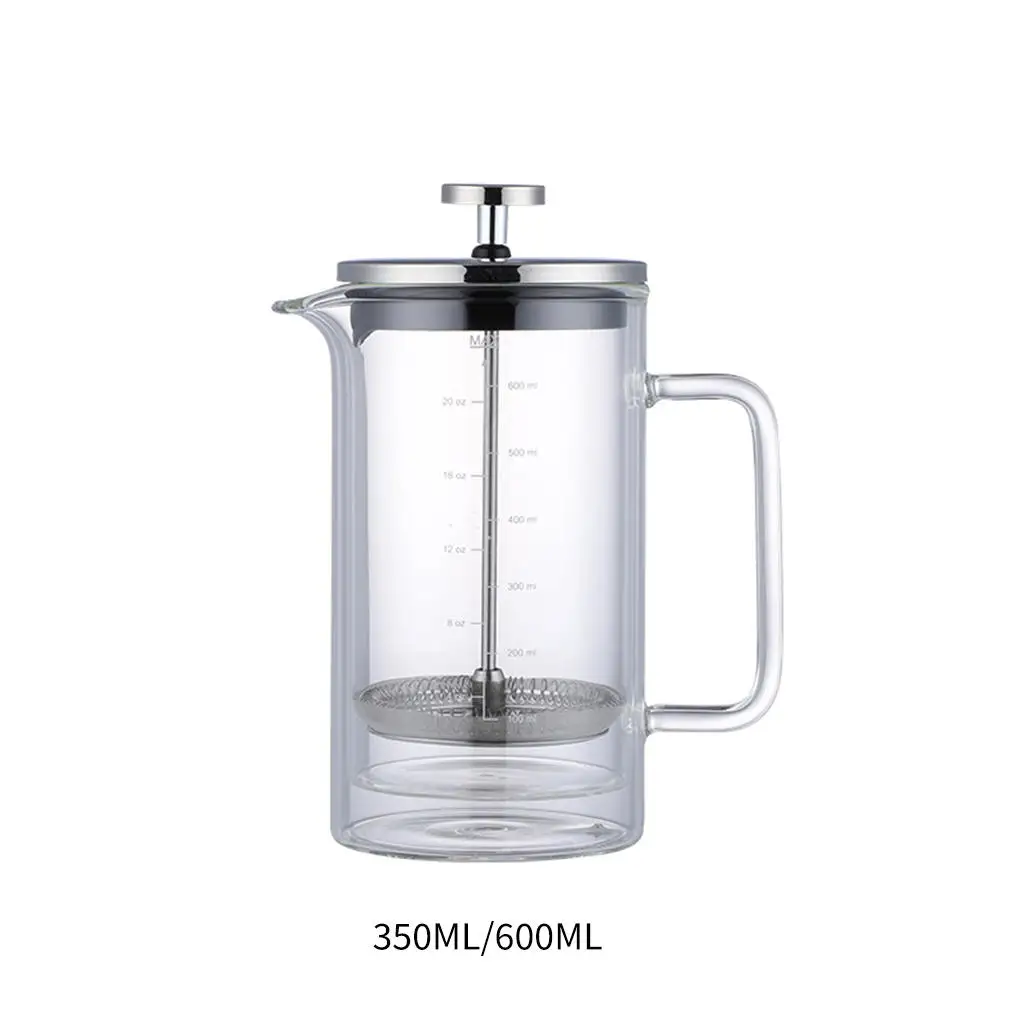 

Стеклянный графин французский пресс кофейник прочный с фильтром из нержавеющей стали портативная кофеварка для Дома кухни Es Press o