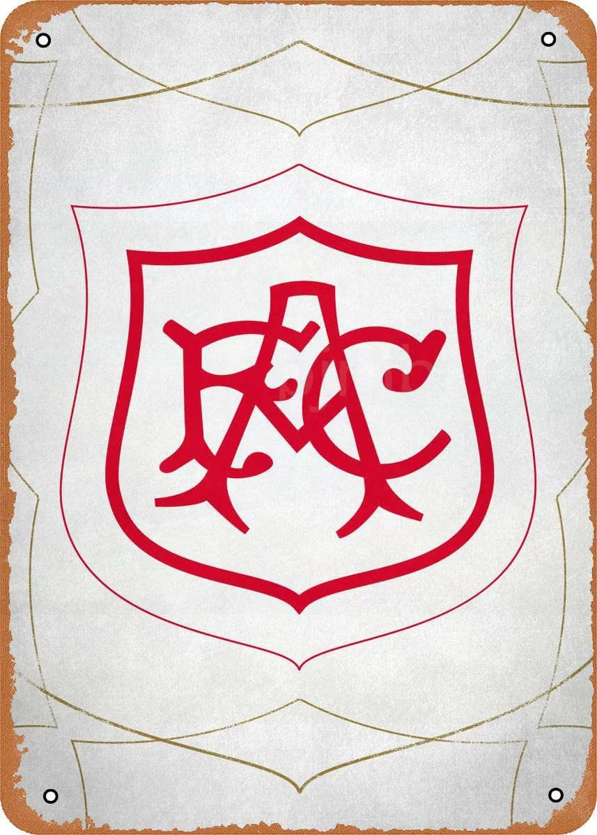 

Металлический жестяной знак Crests Arsenal 1927 Crest 8x1 2, винтажный металлический постер, табличка на стену, мужская пещера, бар, паб, клубный декор ком...