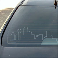 diy city scenery car sticker vinyl sticker auto laptop car door and stickers hood