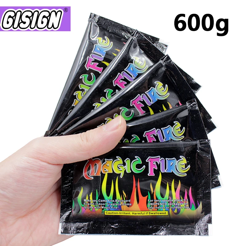 600g Мистический Огонь цветные Magic пламени для костра Костер вечерние камин пламя