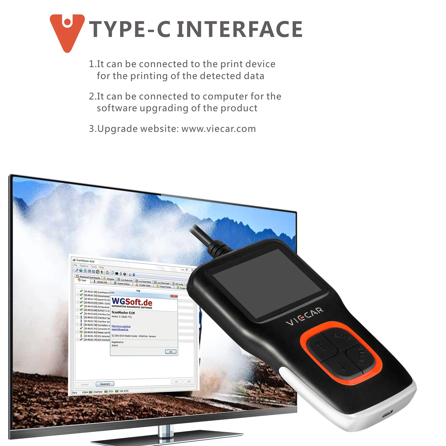

Professional OBD2 Diagnostic Scanner Vehicle Engine Code Reade OBDII Anto Scanner Tool for All OBDII CAN Protocol Car Since 1996
