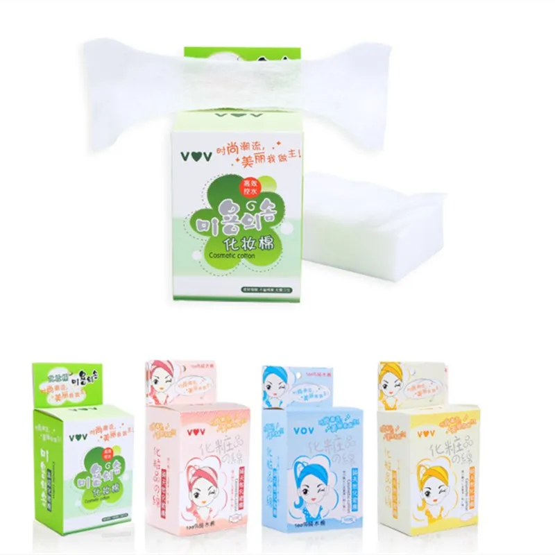 100 шт./коркор. салфетка для чистки лица ватные диски бумажные салфетки средство