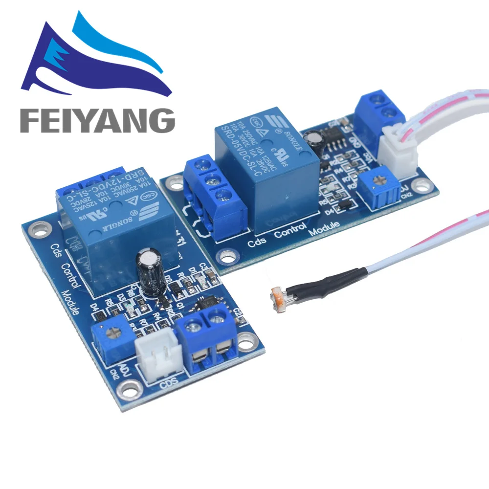 XH M131 DC 5V / 12V переключатель управления освещением реле фоторезистора модуль