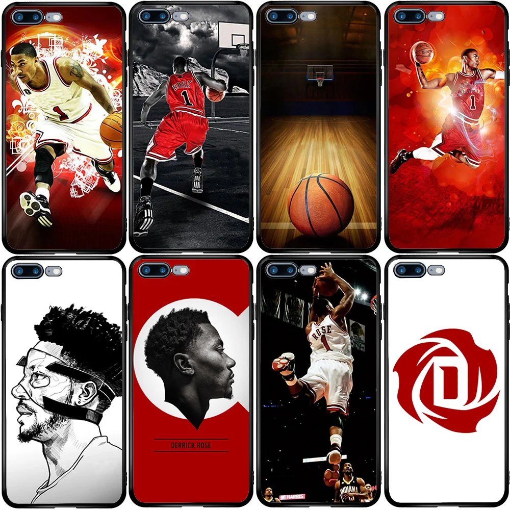 Чехол для телефона Xiaomi Redmi Note 10 9 9S 9A 8 8T 7 6 7A 6A 5A 5 A1 A2 A3 Pro Max Plus Lite DK Derrick Rose Basketball