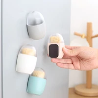 magnetic toothpick holder container portable toothpick box refrigerator microwave oven household table toothpick dispenser