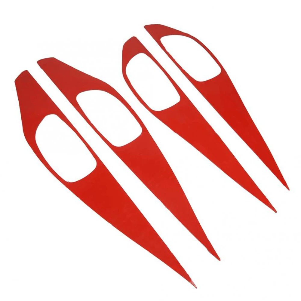 

4pcs Real Carbon Fiber Inner Door Handle Bowl Cover Trim Fit For Infiniti Q50 Q50L 2013 2014 2015 2016 2017 2018 Car Styling