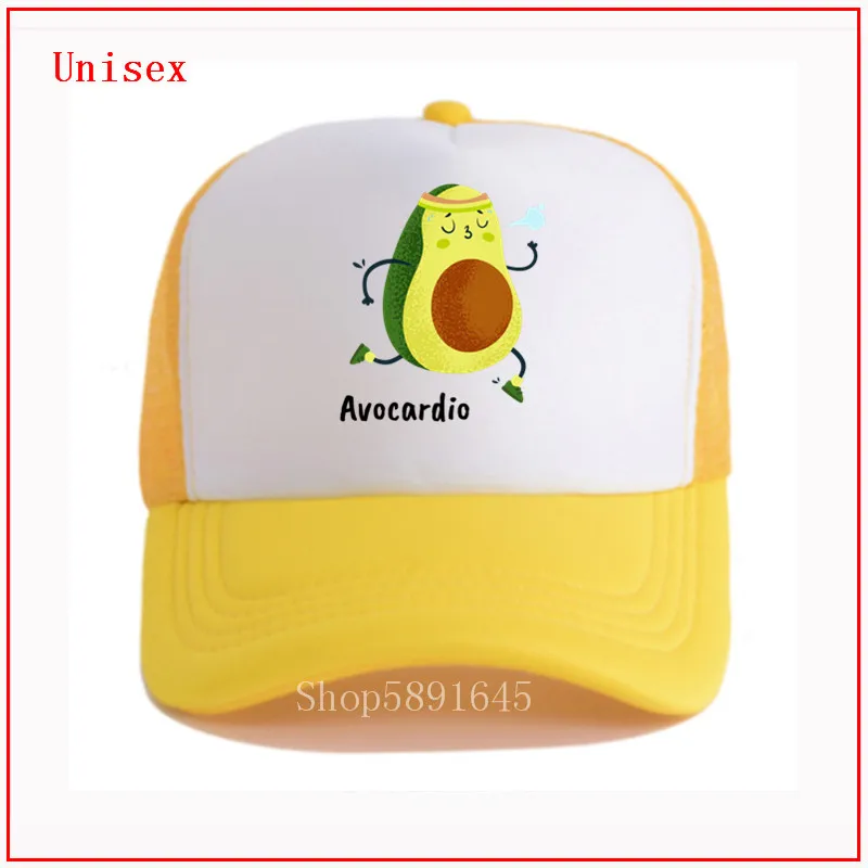 Авокадо подарок для Sprinter &amp Runners Avocardio Кепка женщин Летняя шляпа мужская
