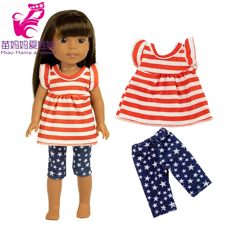 Рубашка Брюки для 14," Wellie Wishers кукольная одежда Camille Ashlyn Kendall Emerson 38 см 36 см Кукла Нэнси наряды