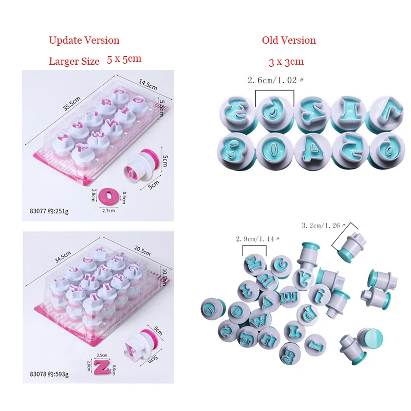 Форма для Формочки печенья с буквами алфавита в форме цифр формы бисквитного