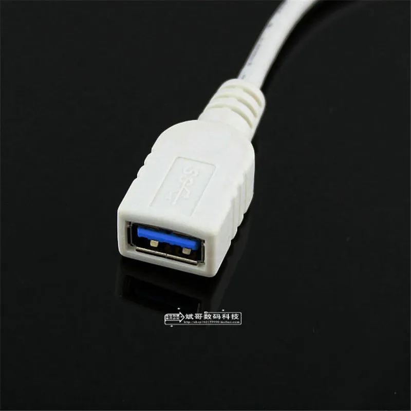 Высокоскоростной кабель для передачи данных USB 3 0 A male to female 90 градусов удлинитель