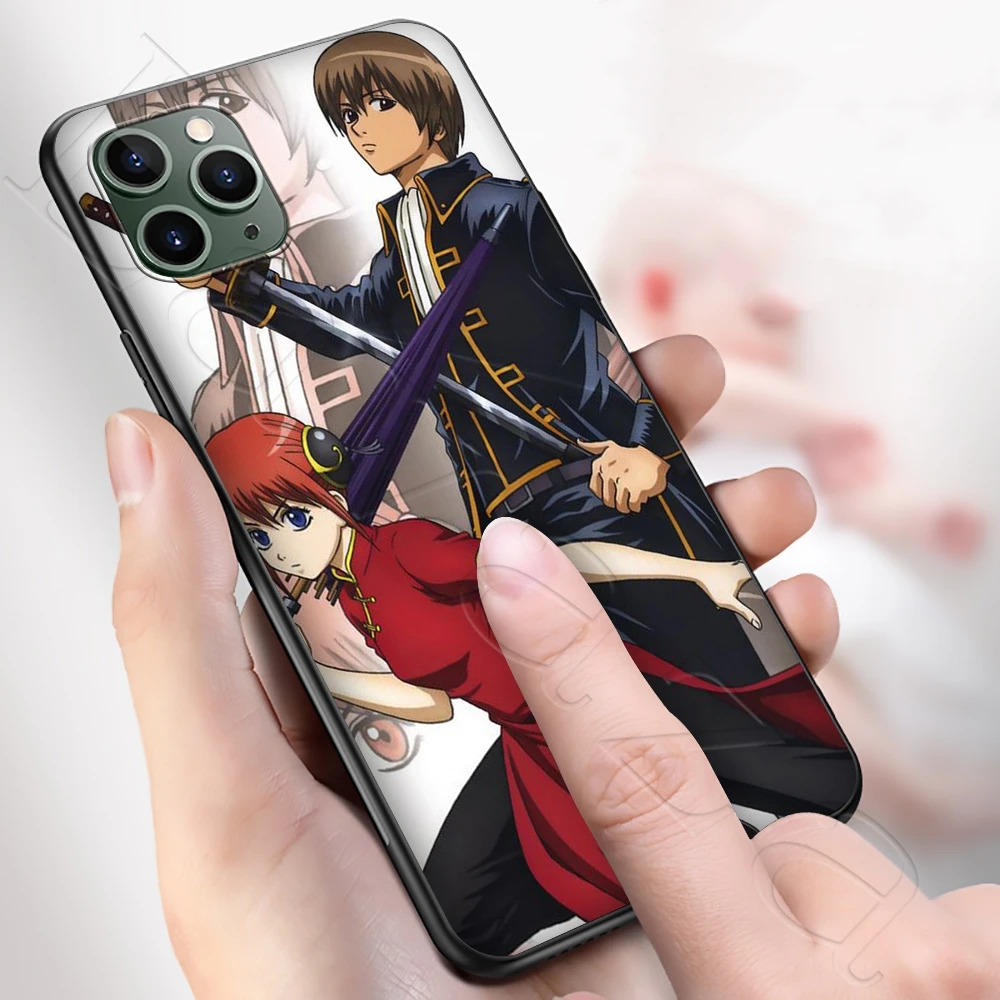 Силиконовый мягкий чехол Lavaza GINTAMA для iPhone 12 Mini 11 Pro XS Max XR X 8 7 6 6S Plus 5 5S SE | Мобильные