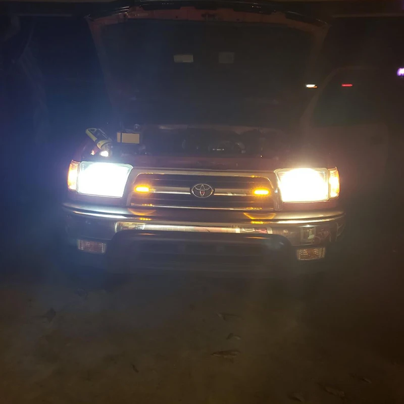 

2Pcs H4/9003/HB2 Hi/Lo LED Auto lamp Car Headlight 6000K White Super Bright Fog Light Bulb Car Driving Running Lamp