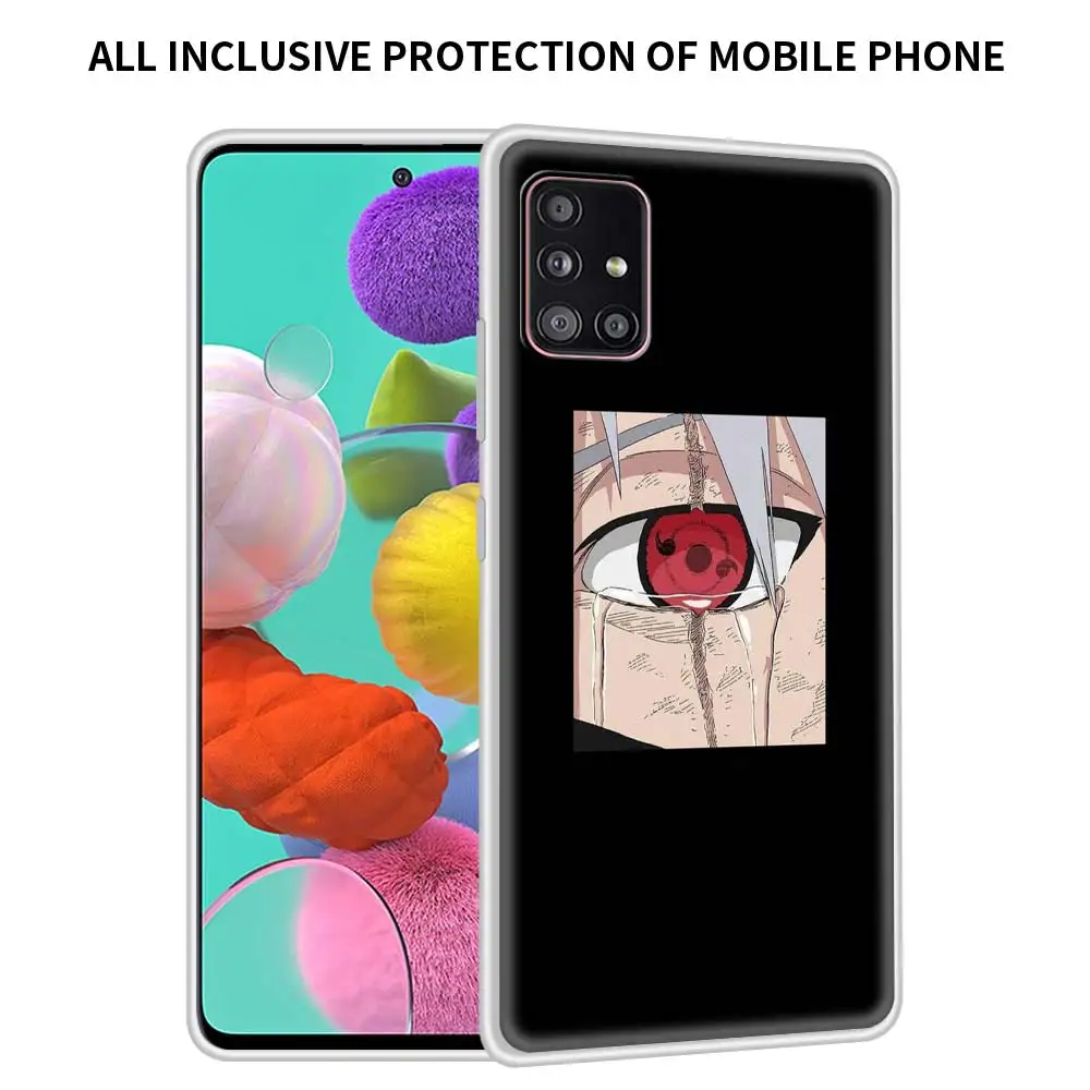 

Anime Girls Aesthetic Eyes Translucent Matte Case For Samsung Galaxy A51 A71 M30s A91 A41 A31 A21 A12 M51 M31 Shell Cover Sac