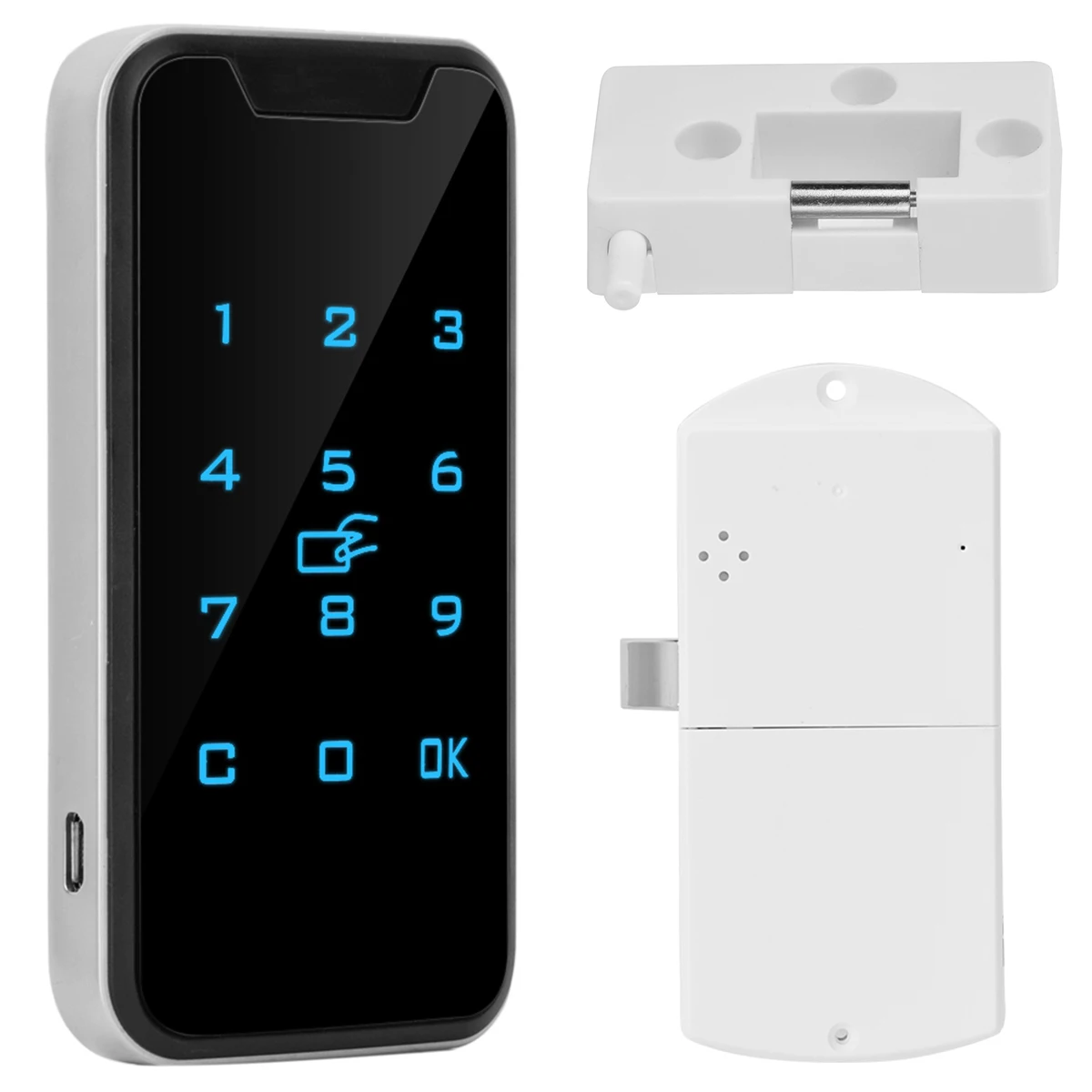 

Электронный дверной замок со сканером отпечатков пальцев, биометрический замок, цифровой смарт-замок с Wi-Fi, паролем, IC-картой, Разблокировка...