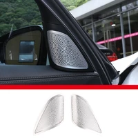 for bmw 7 series g11 g12 2016 2020 aluminum alloy car door window tweeter audio speaker cover trim frame interior accessories