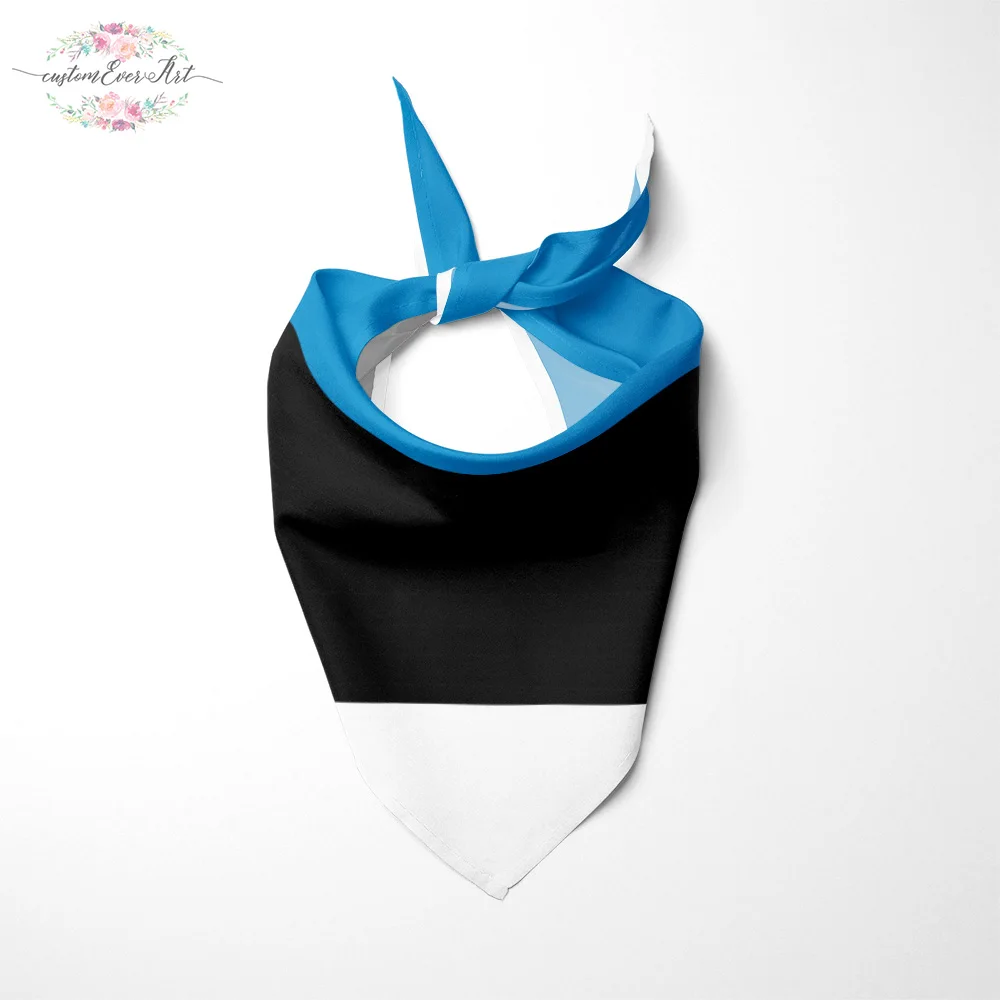 Эстония Флаг Бандана собаки кошки бандана для животных Pet аксессуар ручной