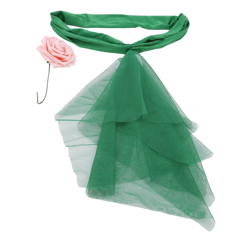 green Пояс для стула, бант, Чехол для стула, тюль для свадеб, мероприятий и вечерние лента на Банкетный стул, бант, украшение, поставка - Цвет: green