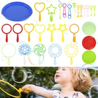 water blowing toys bubble soap bubble wand set outdoor kid fun toys parent chil interactive toy bubble blow stick tray toys