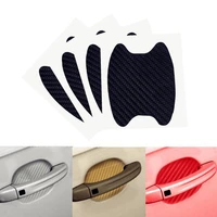 4pcs car door sticker anti scratch cover car handle protective film exterior decoration is suitable for all kinds of auto parts