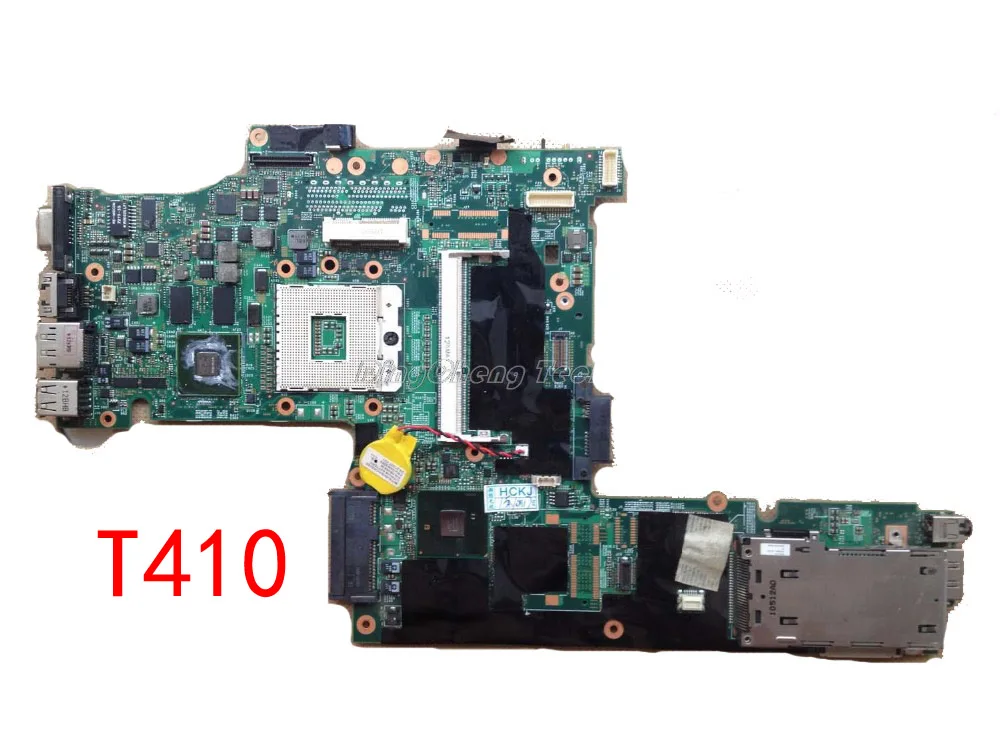 Laptop Motherboard for Lenovo IBM T410 FRU 75Y4066 with 512M non-integrated  graphics card DDR2 100% tested Fully